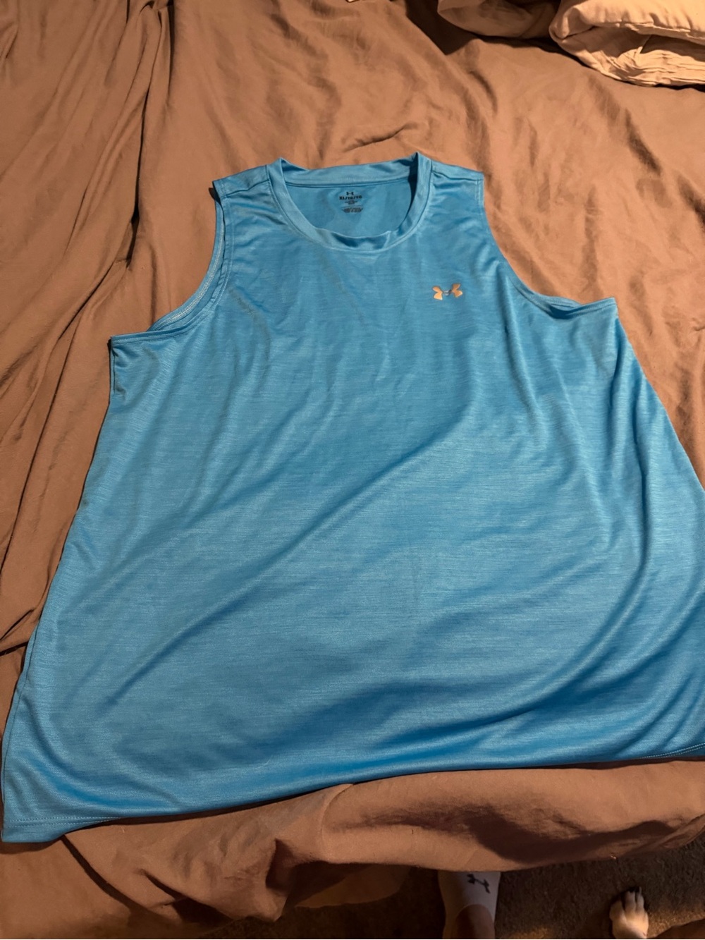 Under Armour Men’s Sleeveless Performance Tank - Light Blue